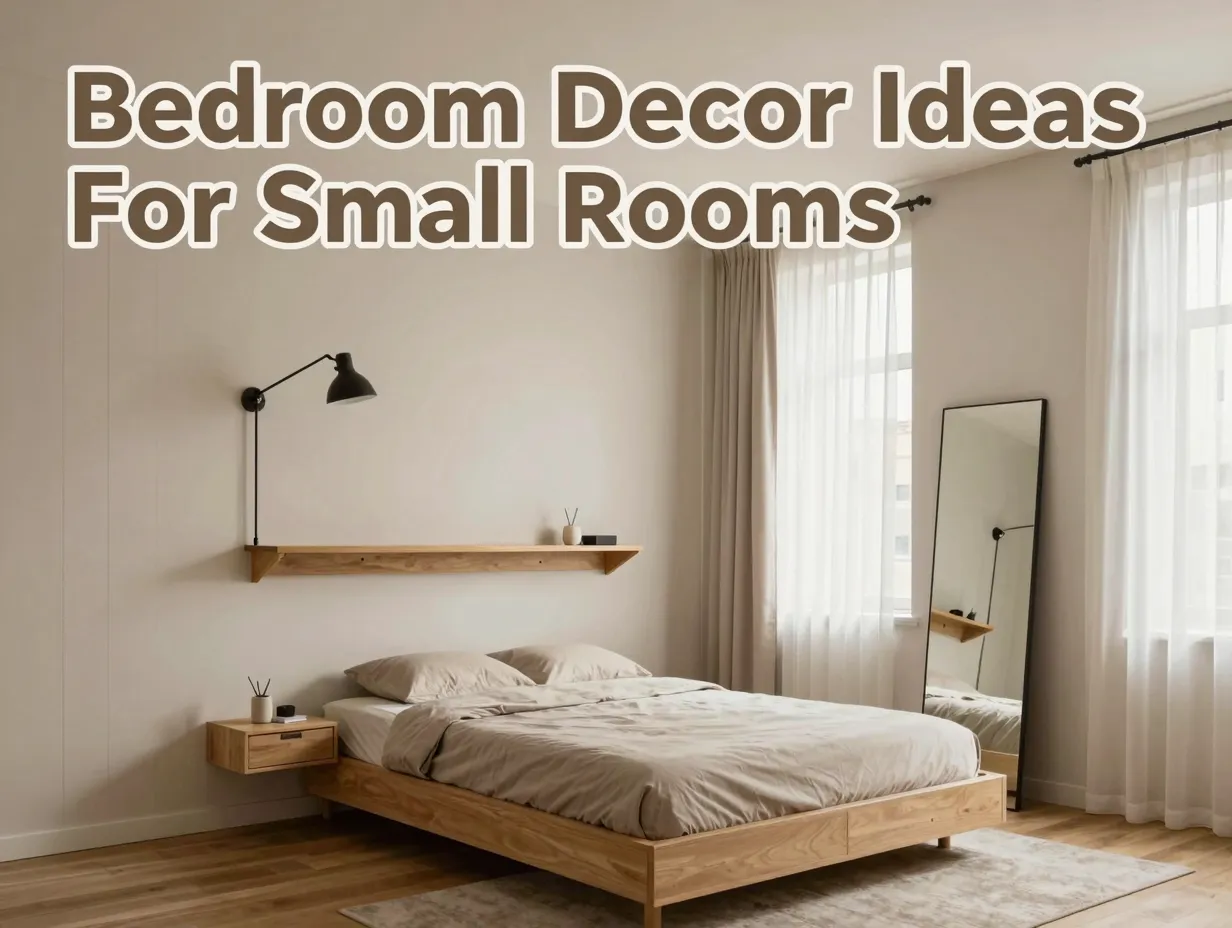 Bedroom decor ideas for small rooms