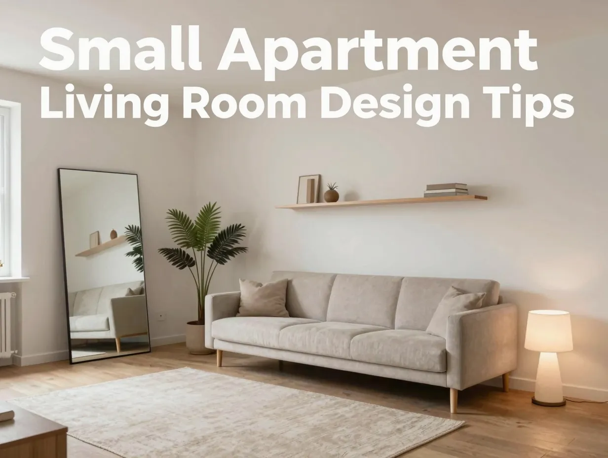 Small apartment living room design tips