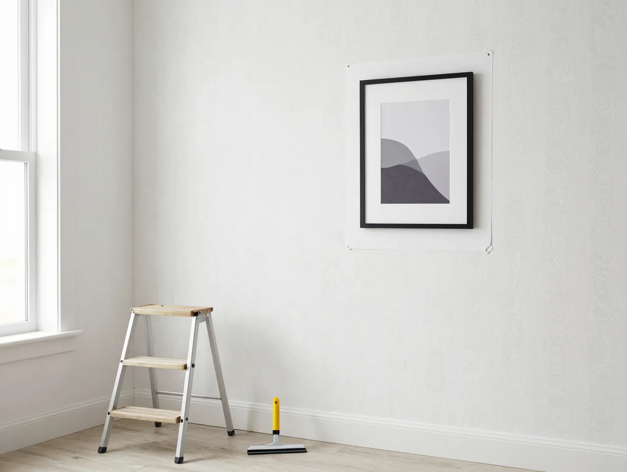 Start with landlord approved wall changes