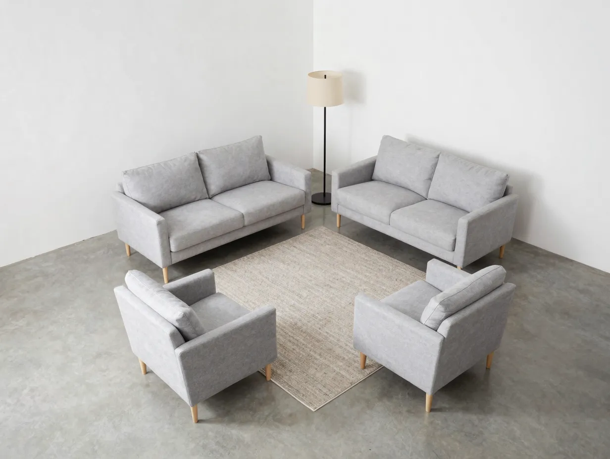 Avoid pushing furniture against walls