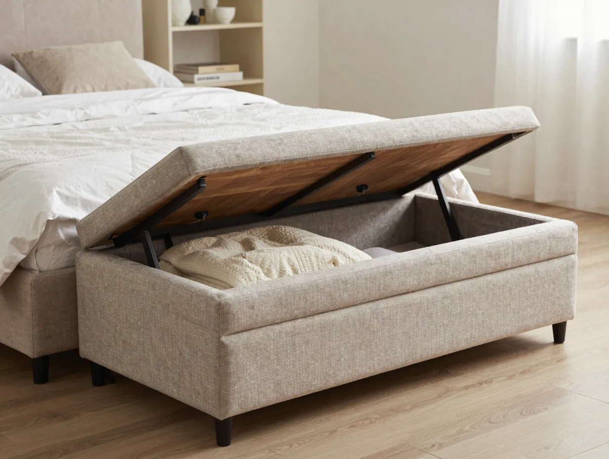 Choose multipurpose furniture that earns its floor space