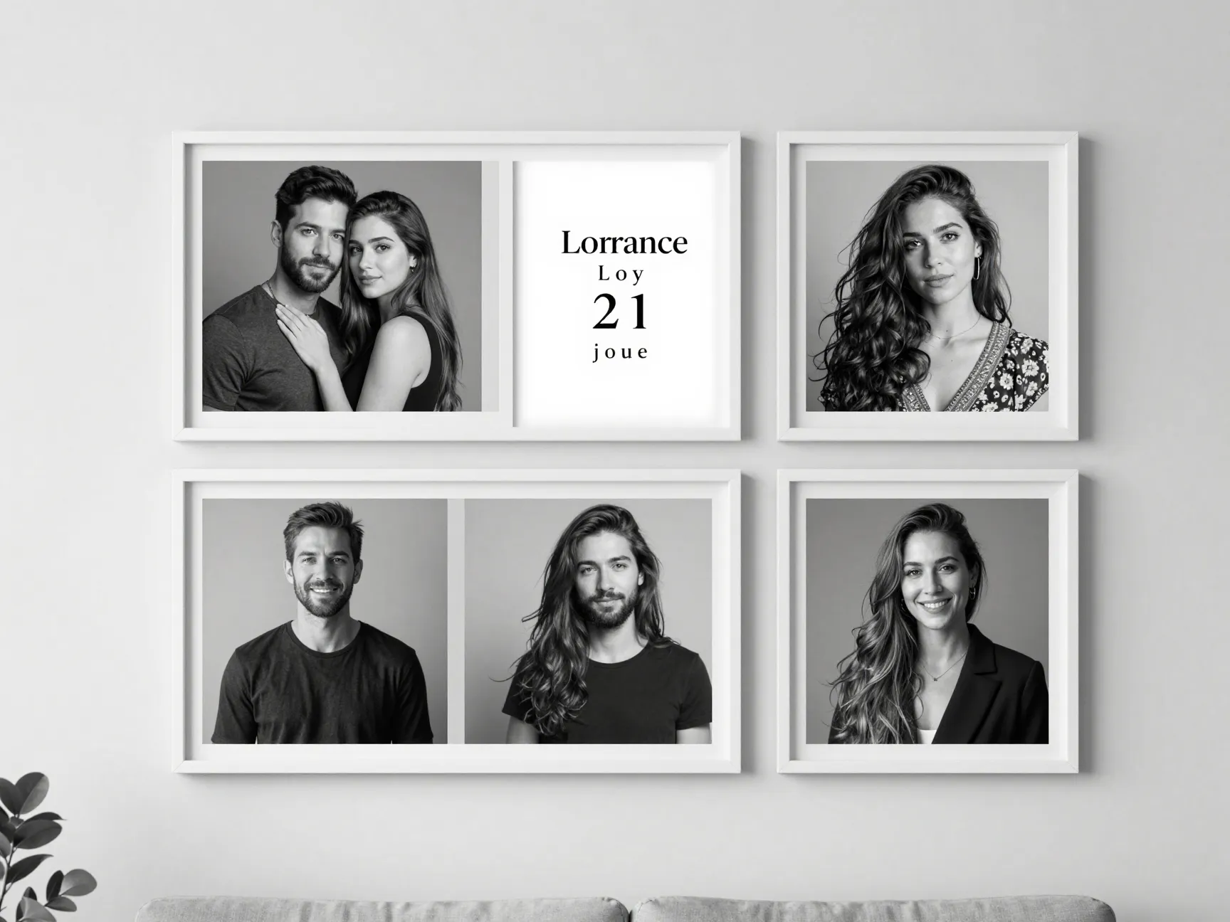 Personalized photo and custom print poster gallery