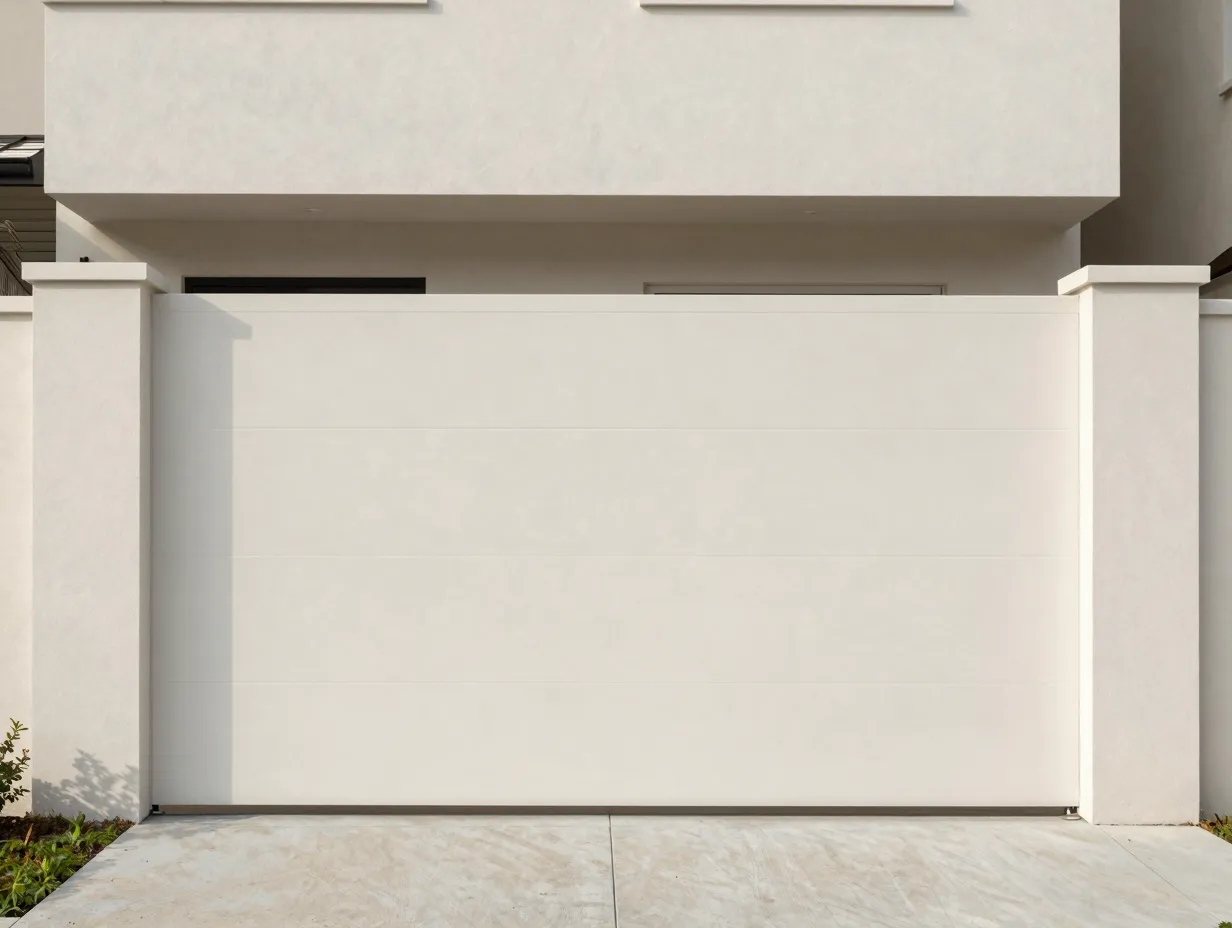 Minimalist straight line walls