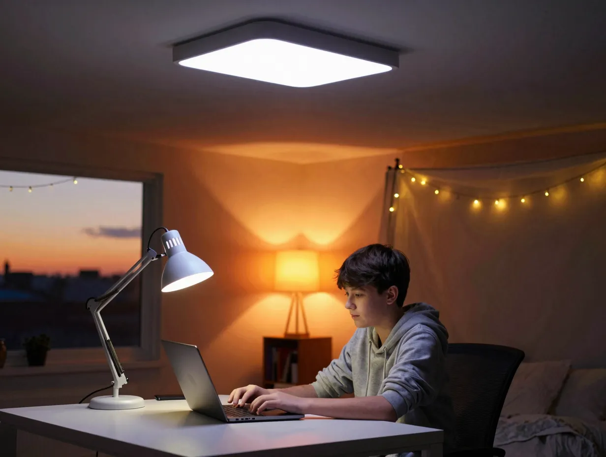 Layer your lighting for instant mood control
