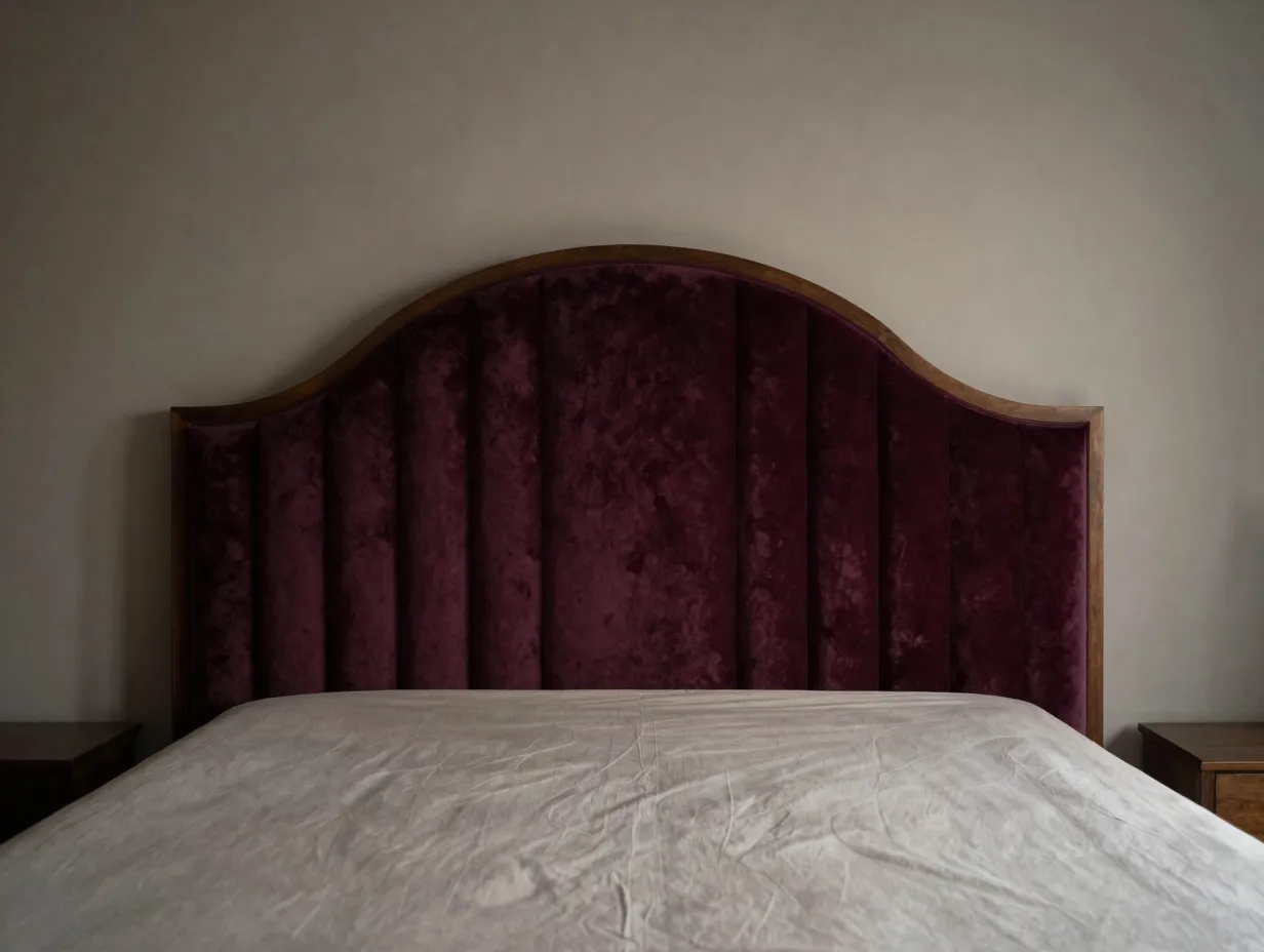 Make a statement headboard the focal point