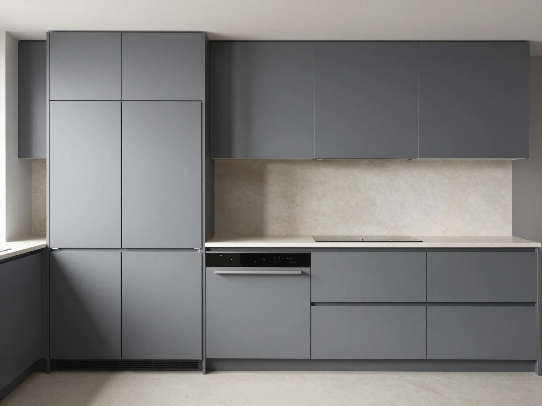 Integrate your appliances behind panel doors