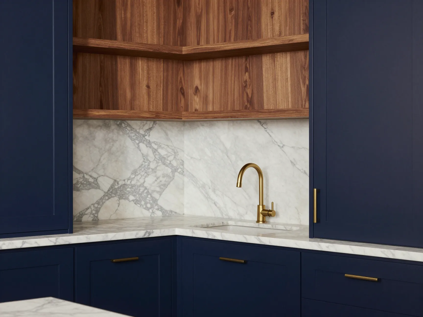 Choose a restrained neutral color palette with one accent