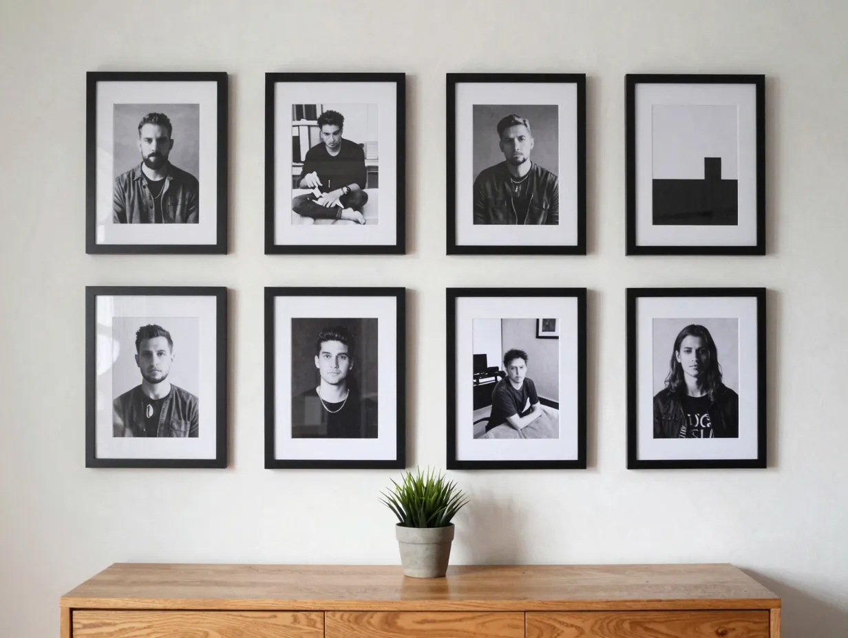 Build a gallery wall or display meaningful art