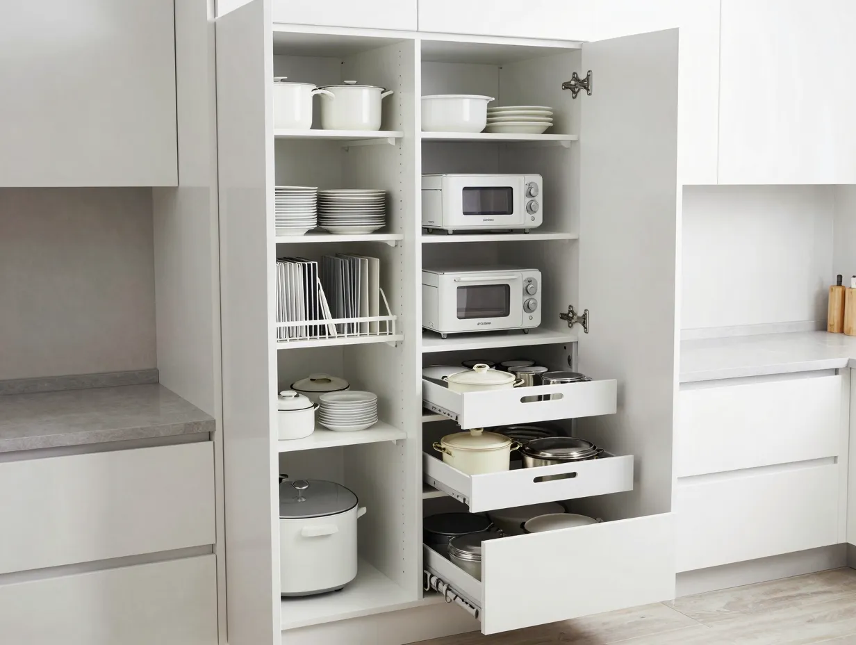 Plan obsessively for hidden storage