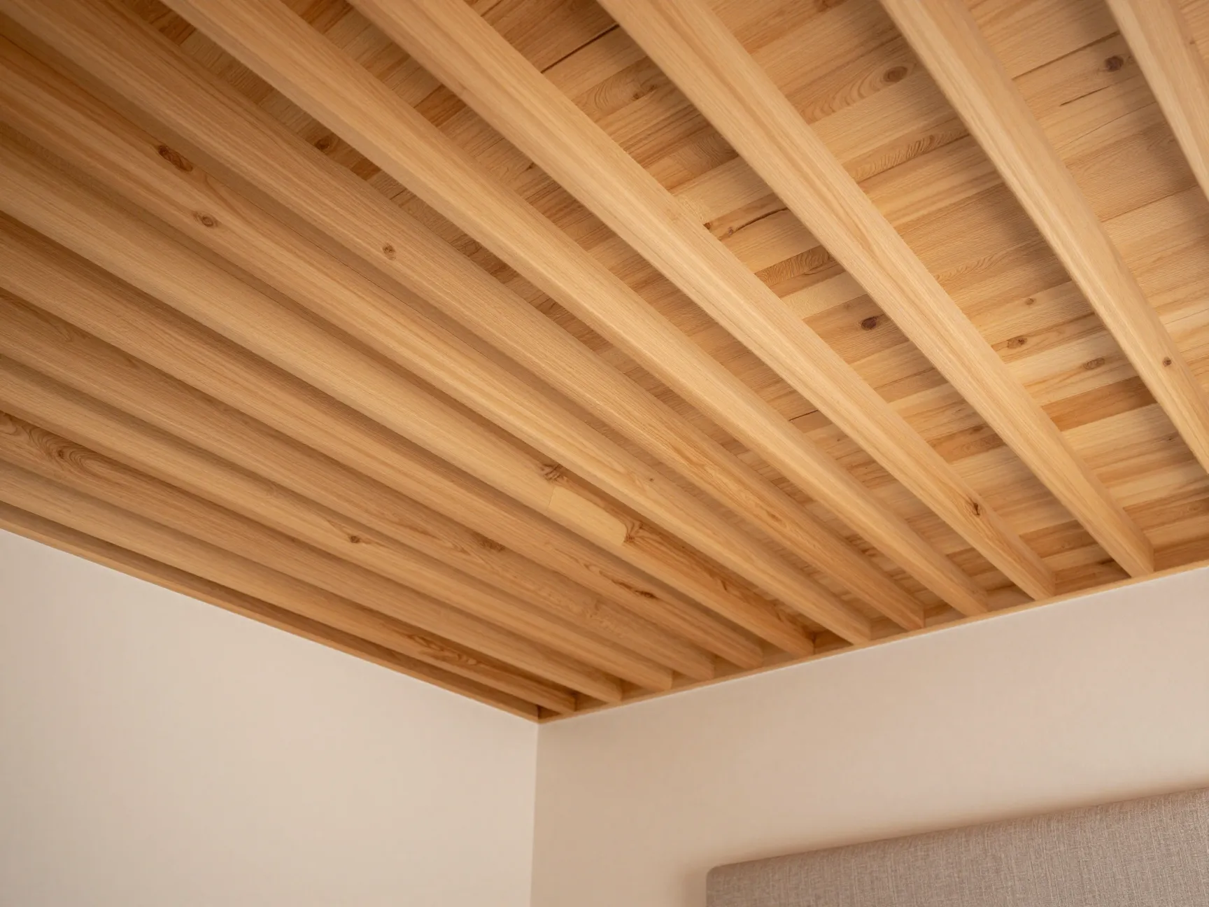 Add texture and interest to the ceiling