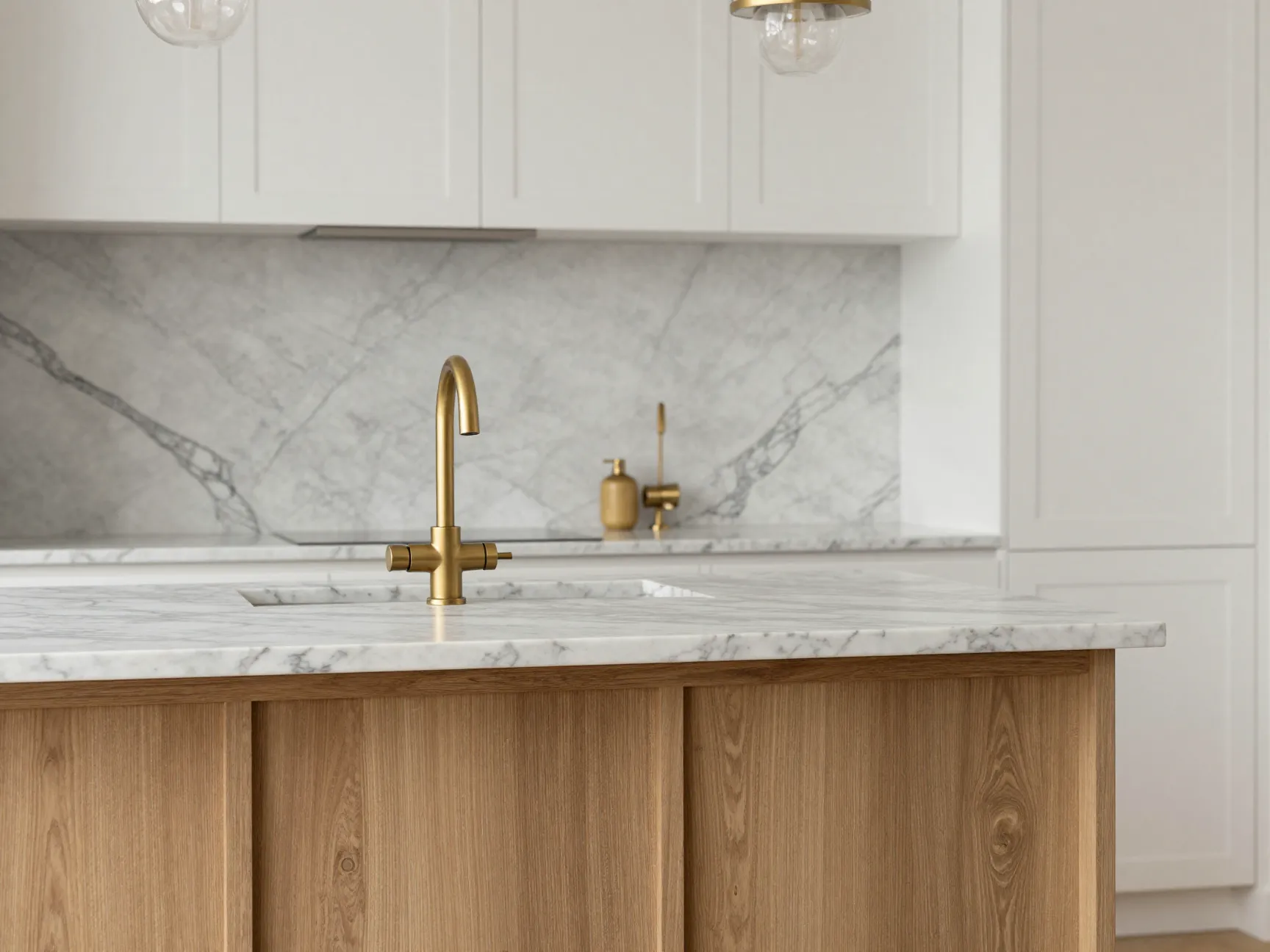 Introduce mixed materials for warmth and texture