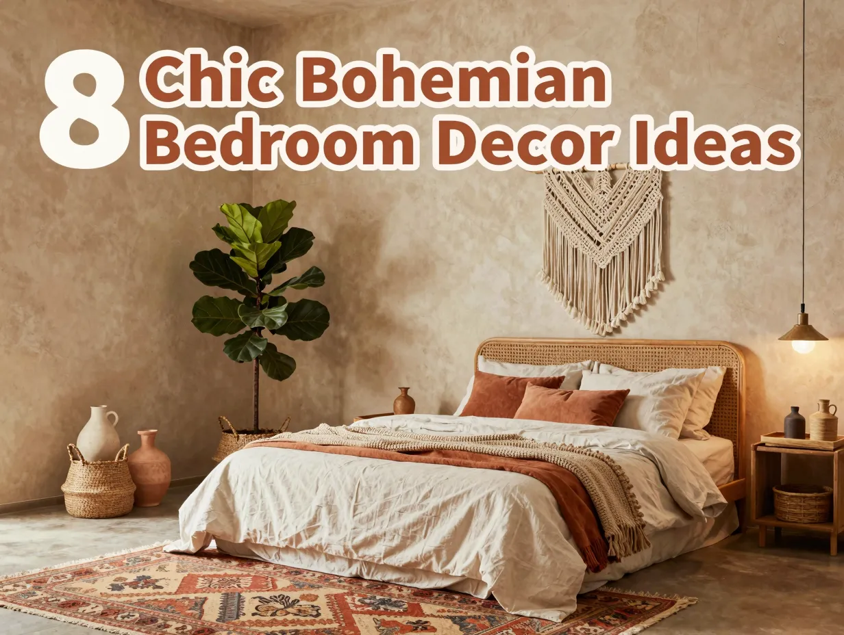 8 chic bohemian bedroom decor ideas