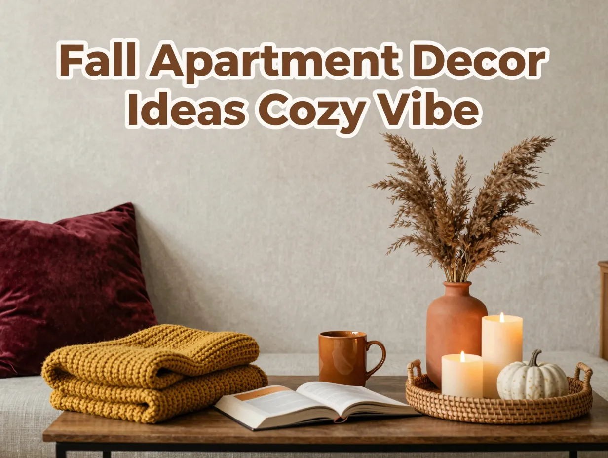 Fall apartment decor ideas cozy vibe