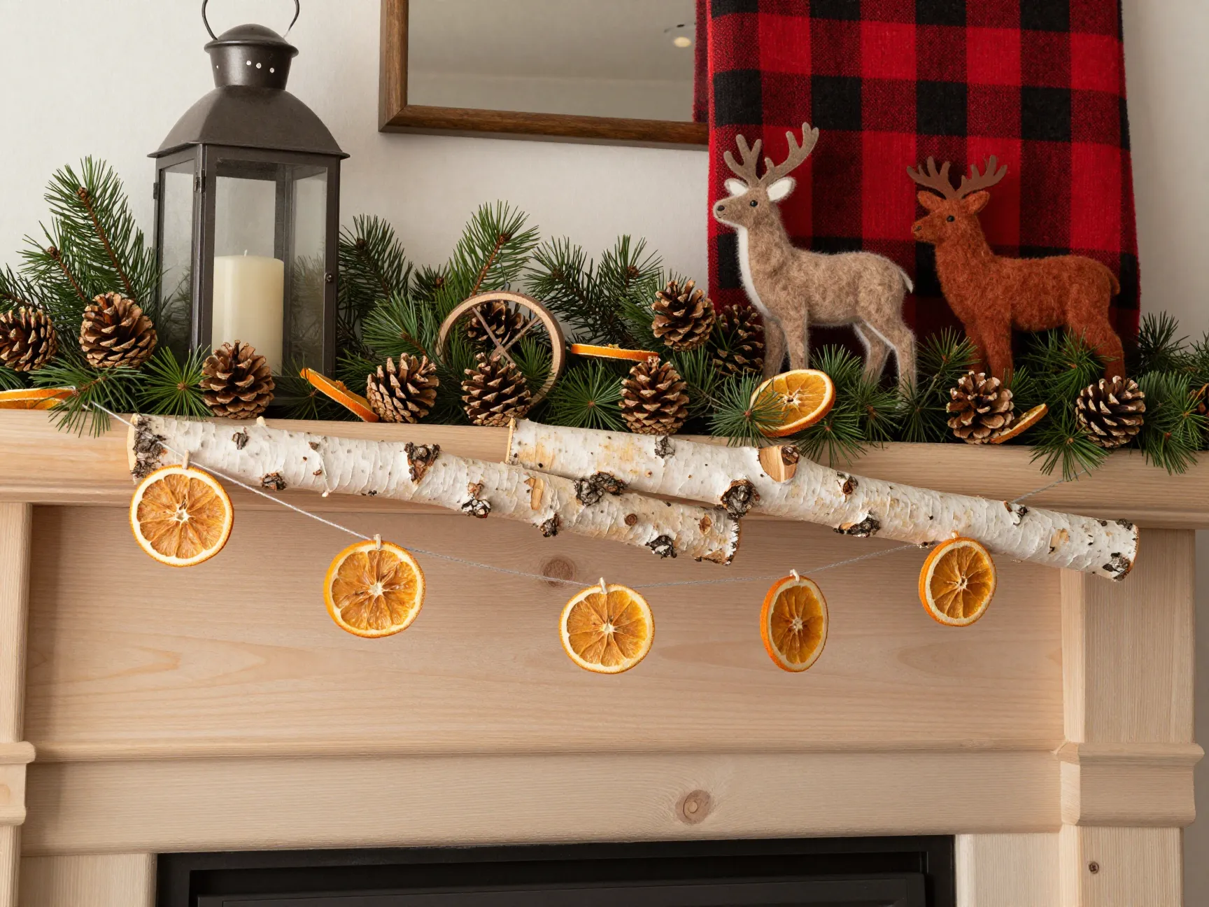 Build a winter woodland wonderland with natural textures and wildlife motifs