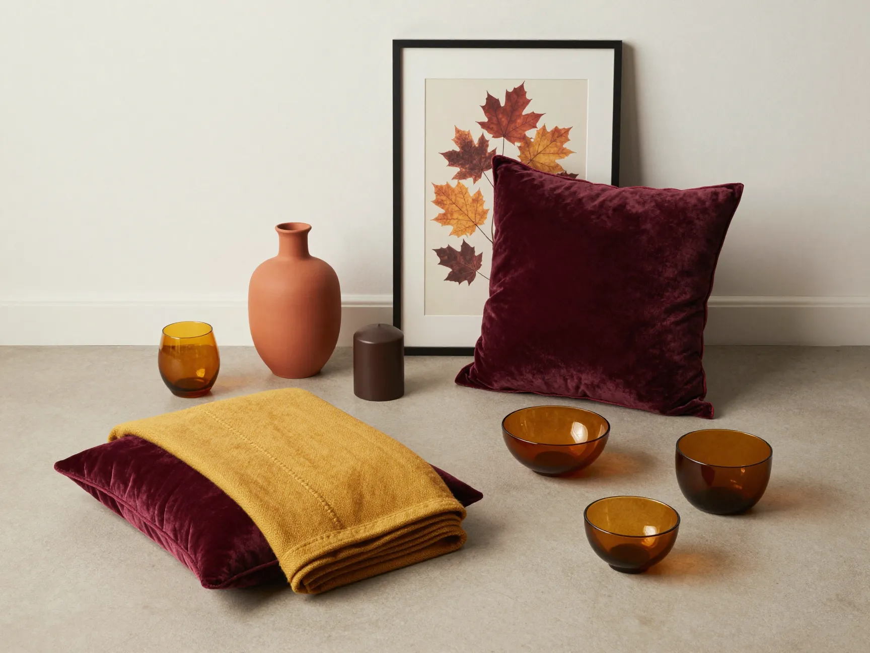 Introduce an earthy jewel toned color palette