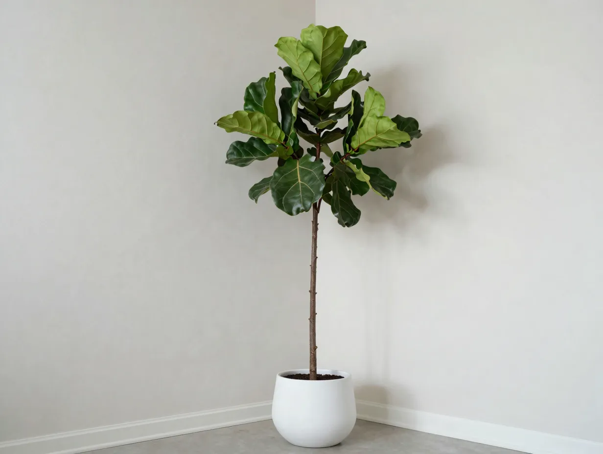 Tall indoor plant