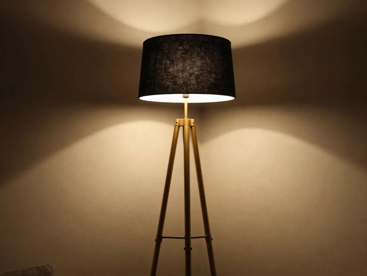 Statement floor lamp