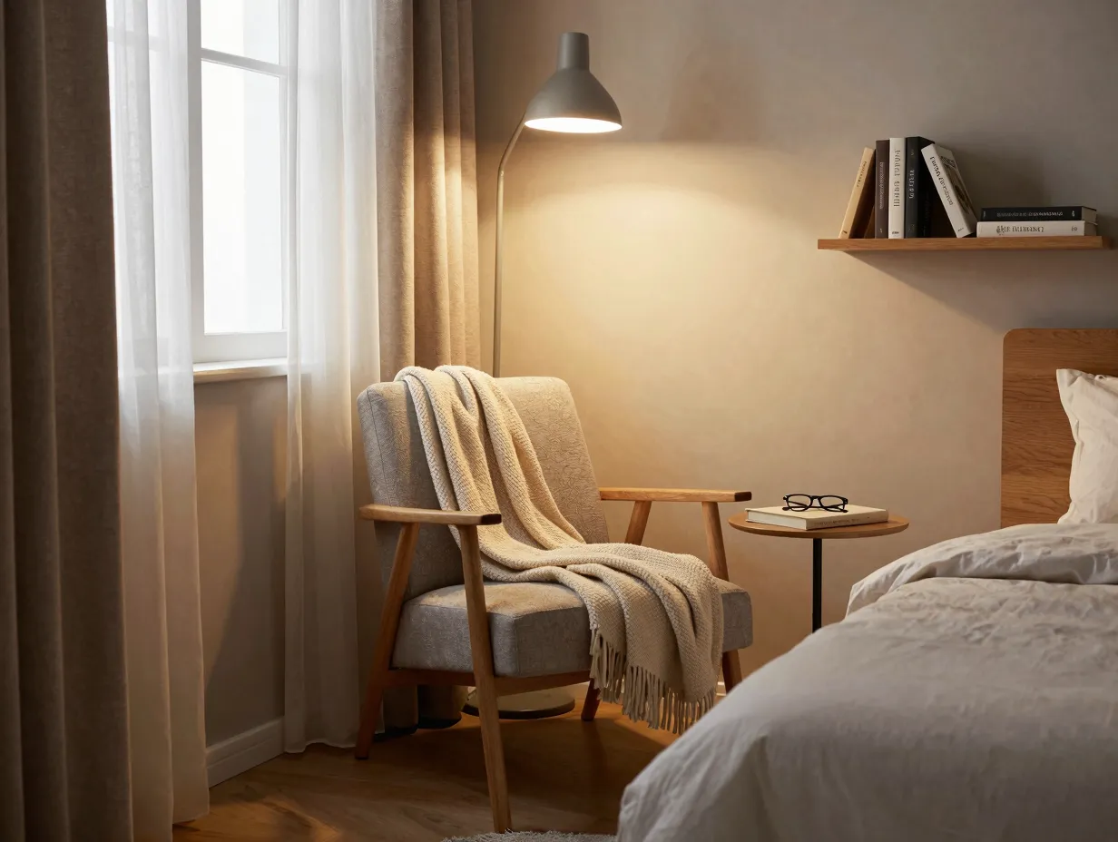 Add a seating area or reading nook