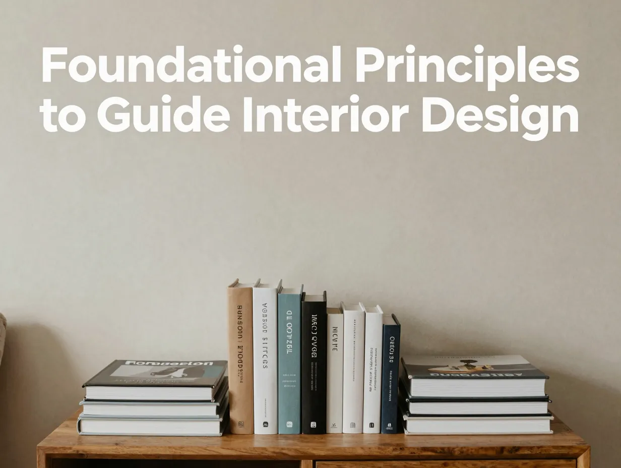 Foundational principles to guide interior design