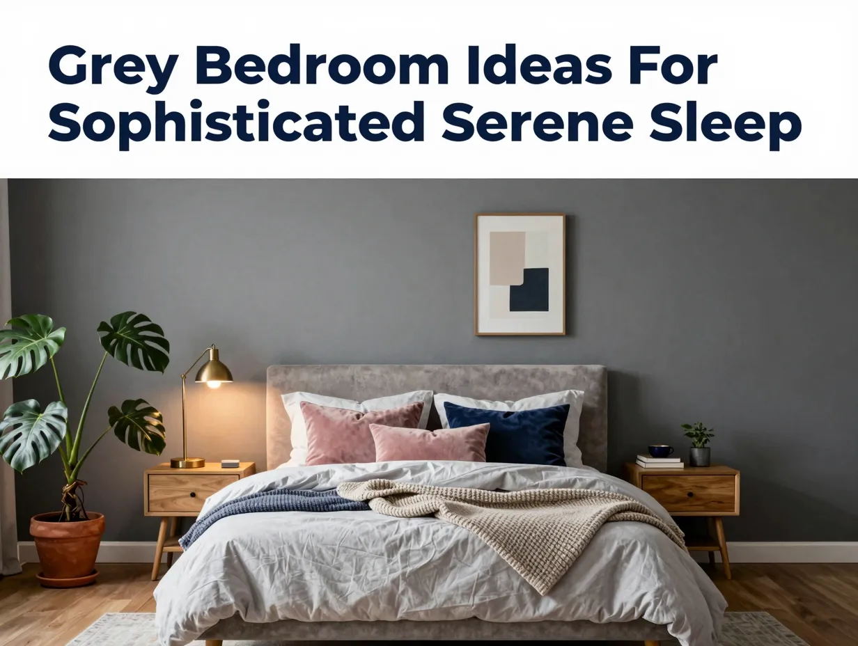 Grey bedroom ideas for sophisticated serene sleep