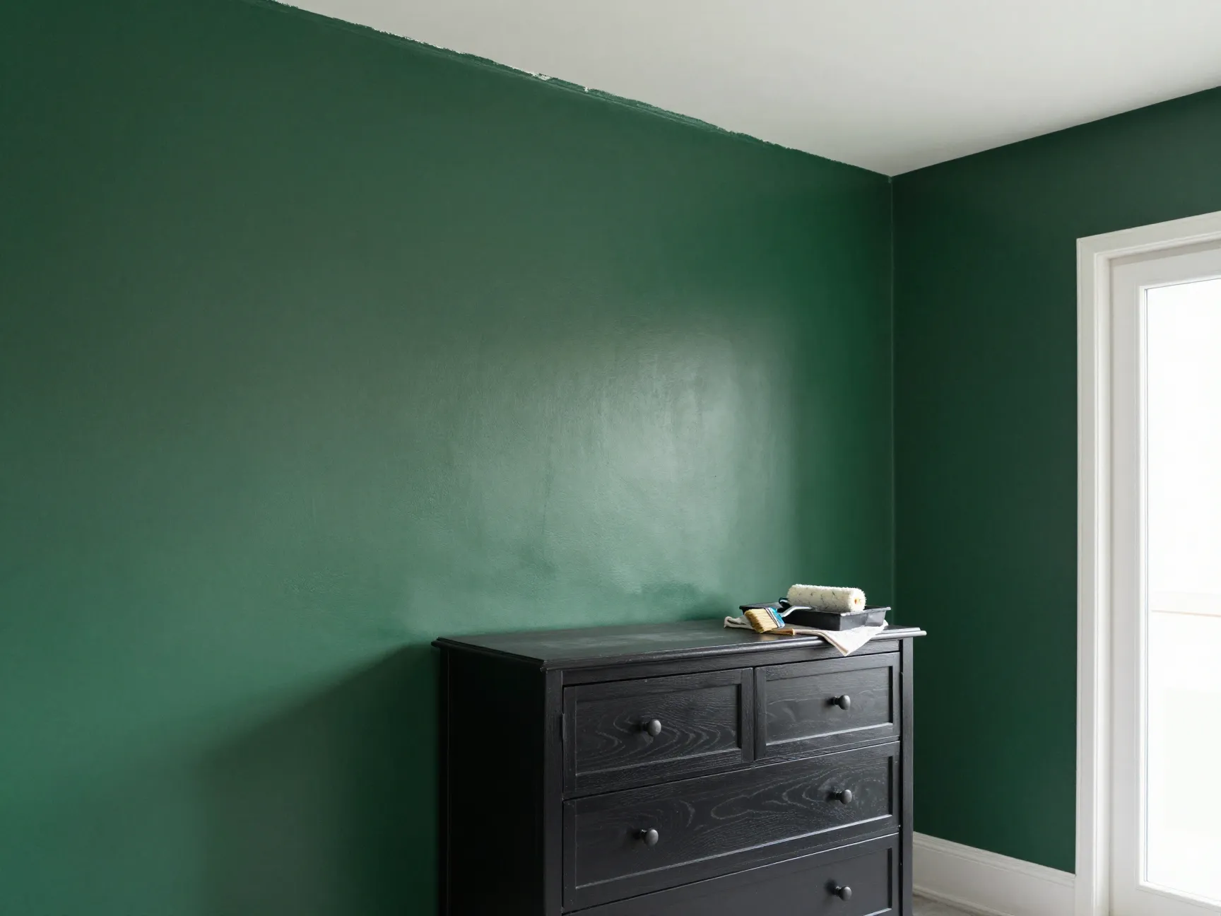 Paint an accent wall or refresh your furniture