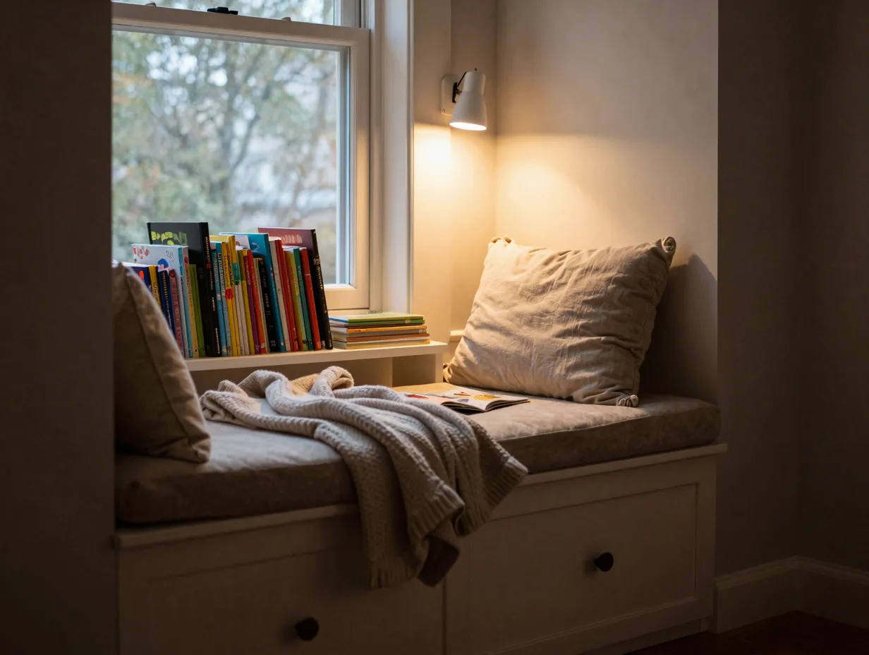 Incorporate a dedicated reading nook