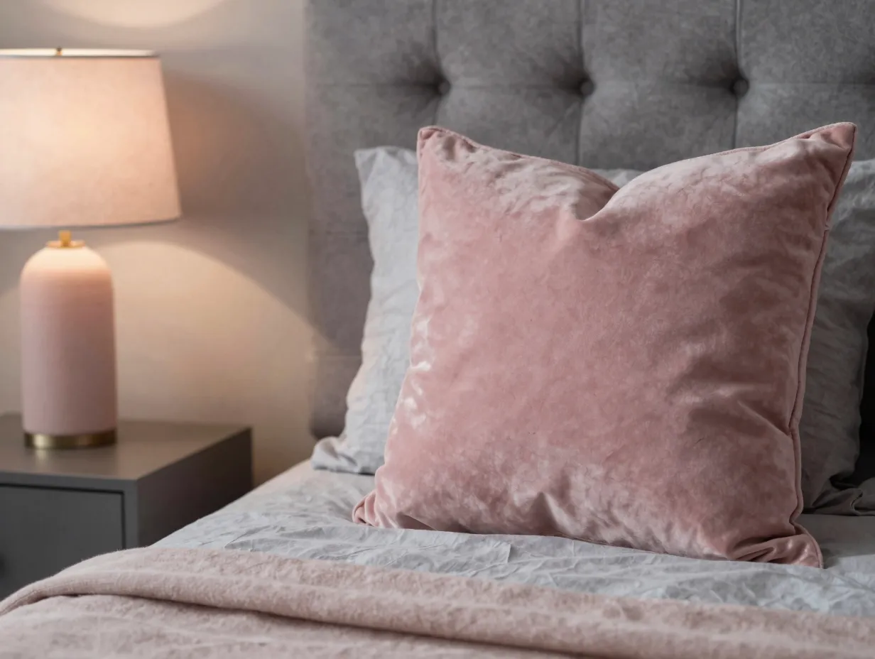 Introduce dusty pink as a softening accent color