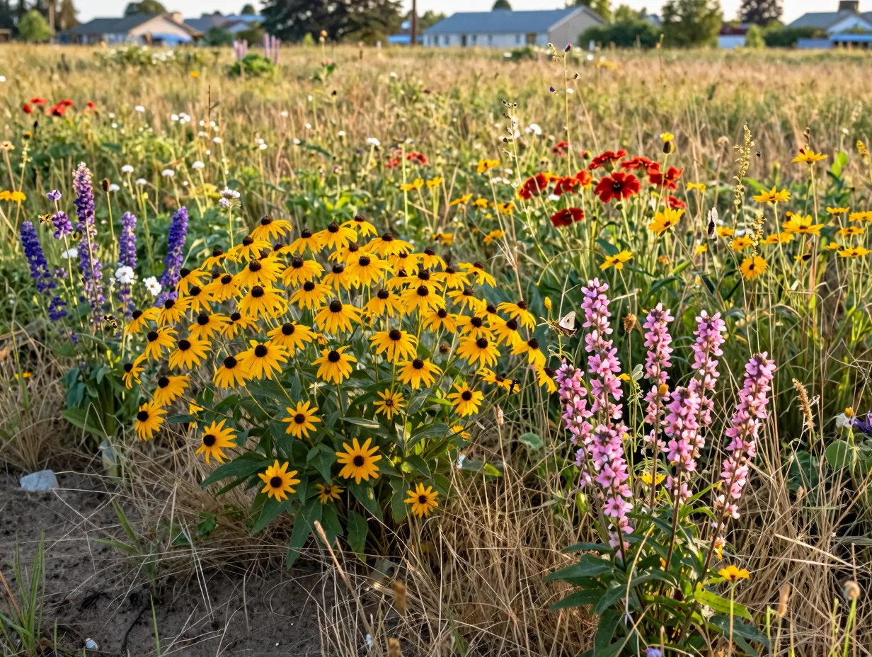The pollinator paradise native wildflower mixes