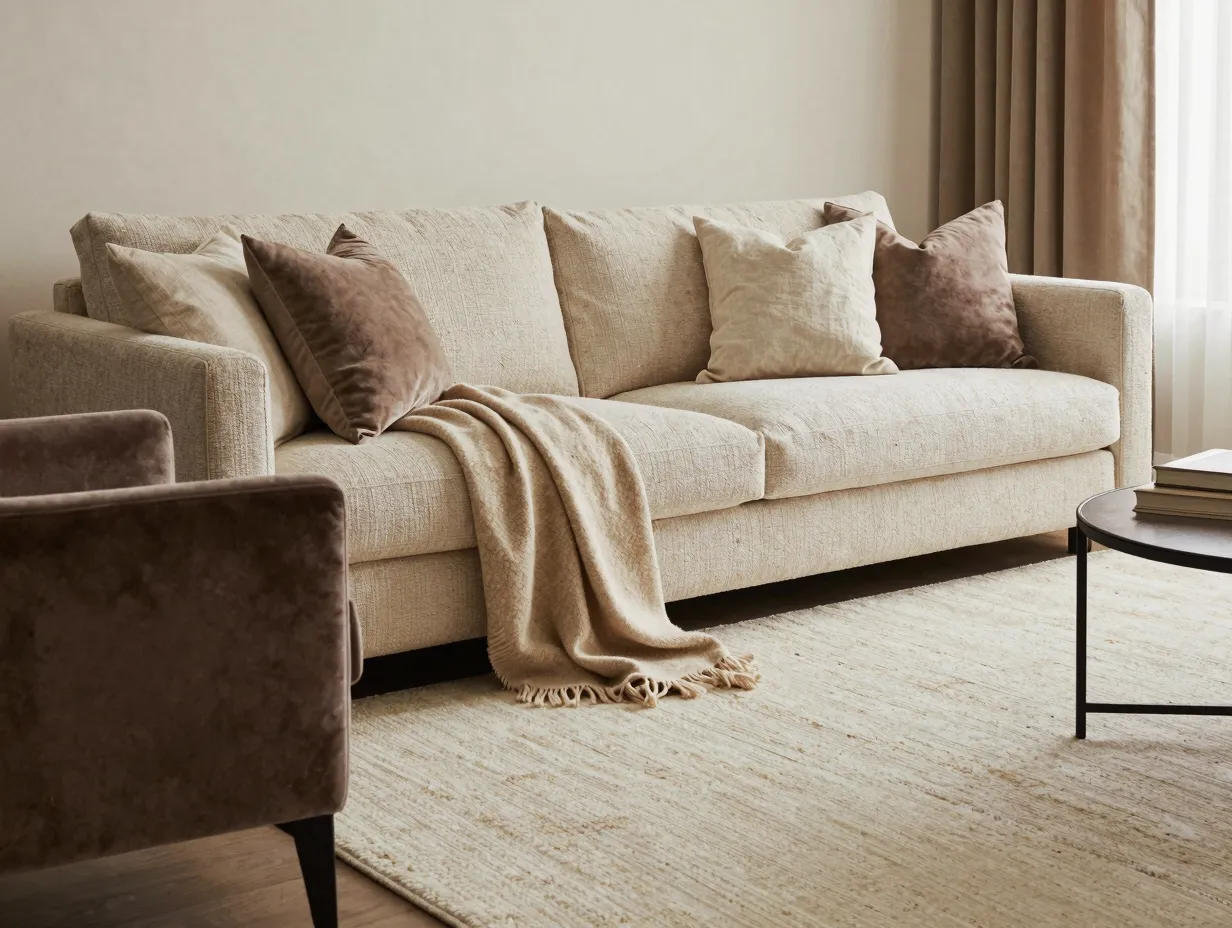 Layer soft textures throughout the space