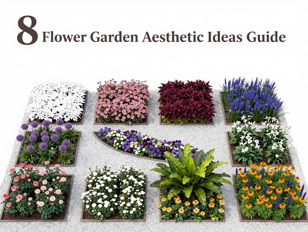8 flower garden aesthetic ideas guide