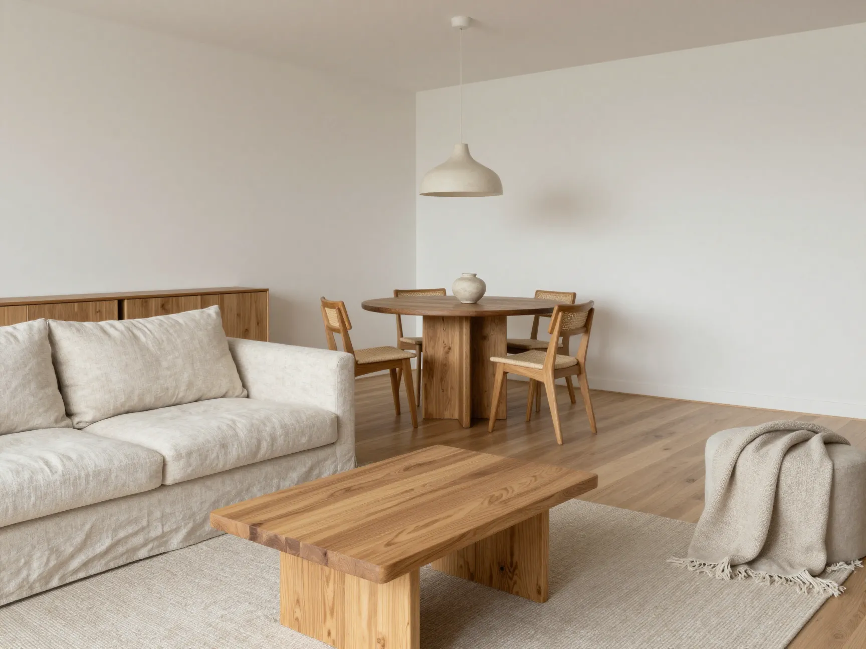 Embrace warm minimalism and micro zoning for a tailored layout