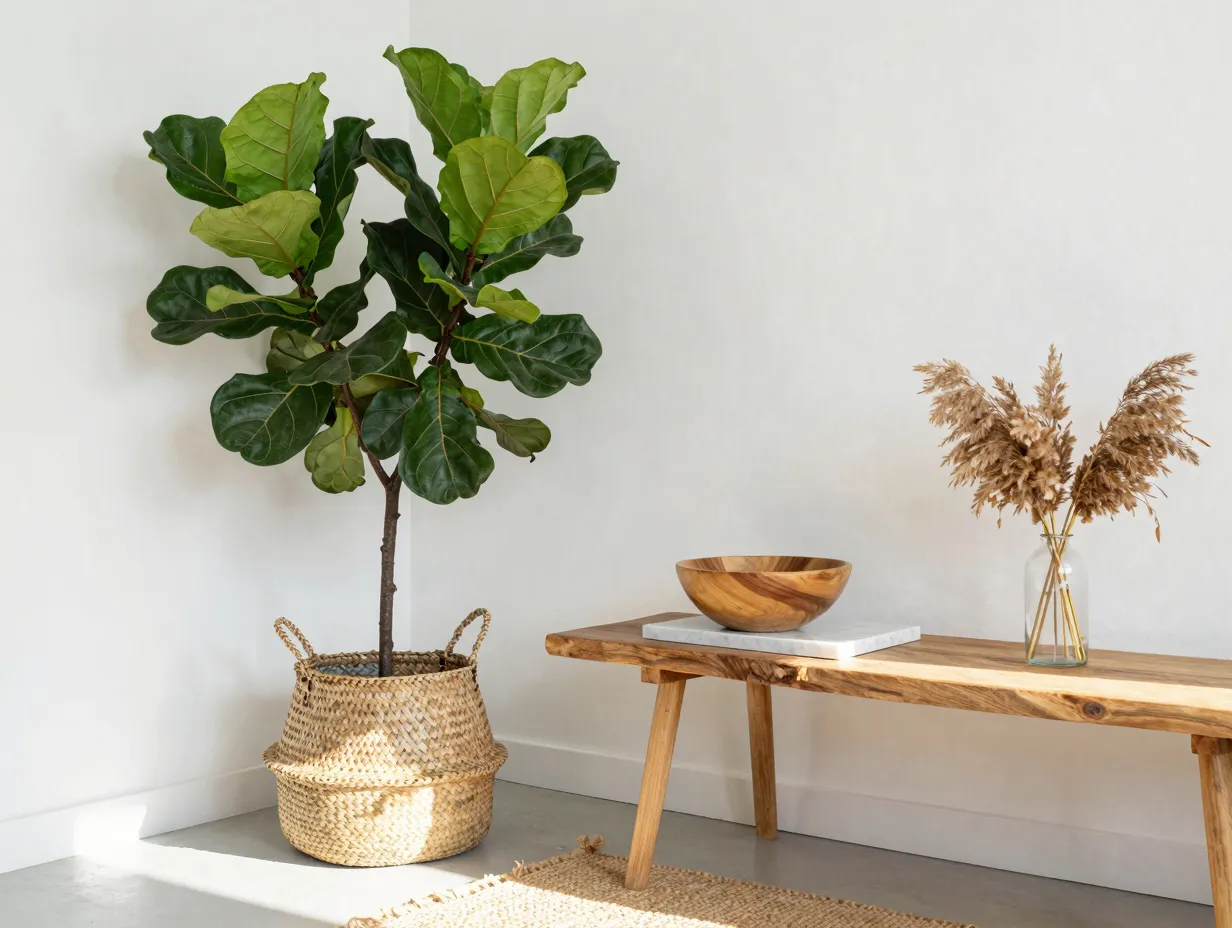 Incorporate biophilic elements for a naturally luxurious feel