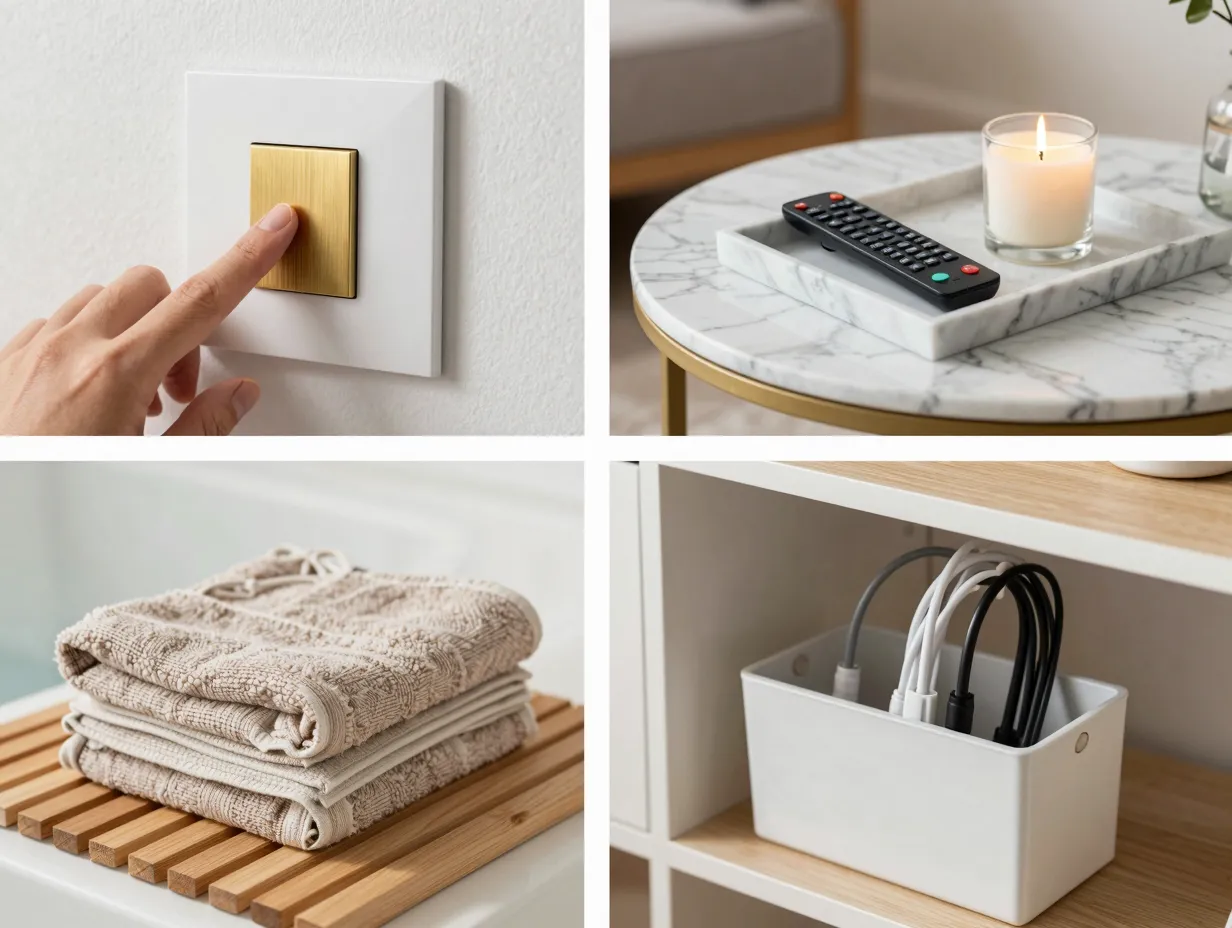 Master the finishing details that signal a custom chic space