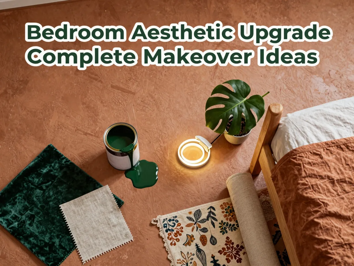Bedroom aesthetic upgrade complete makeover ideas