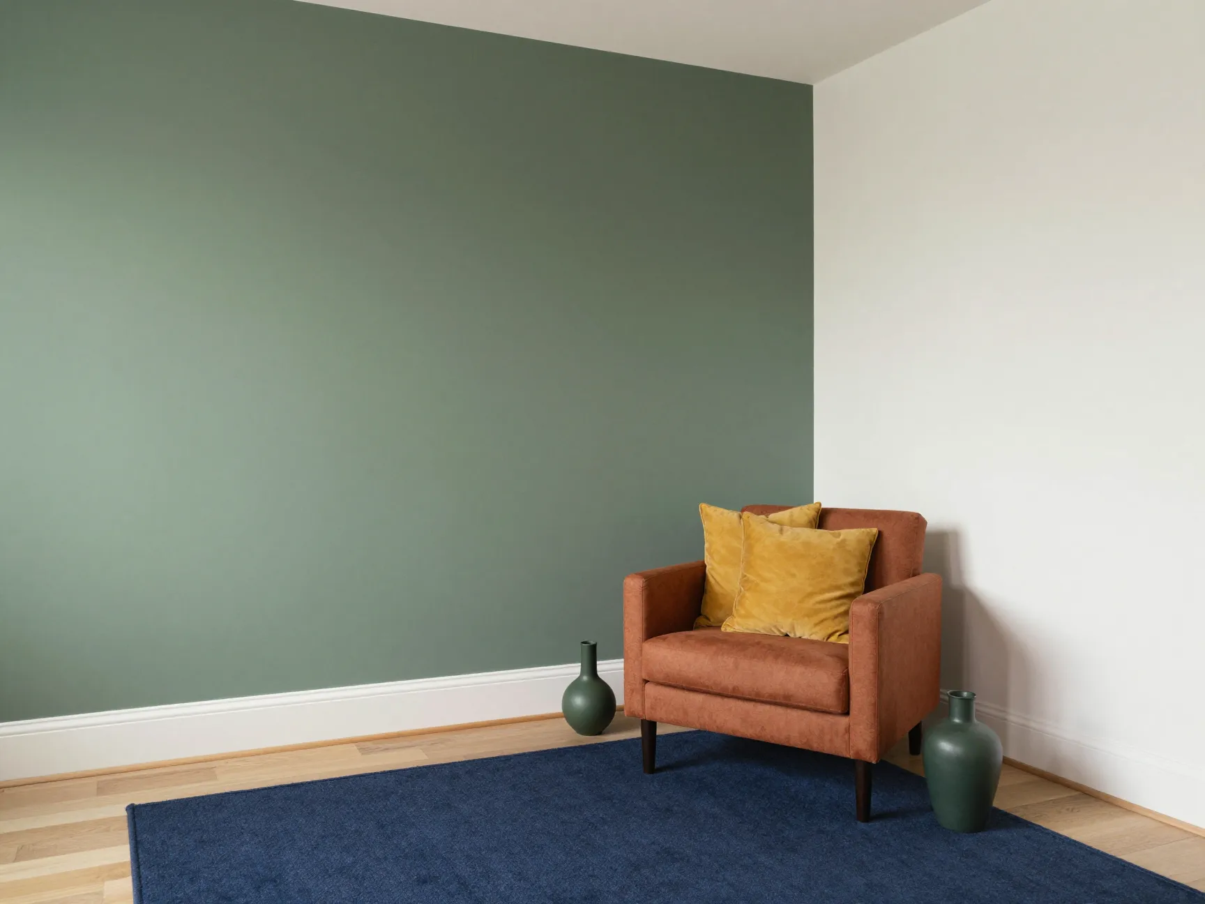 Choose a serene nature inspired color palette