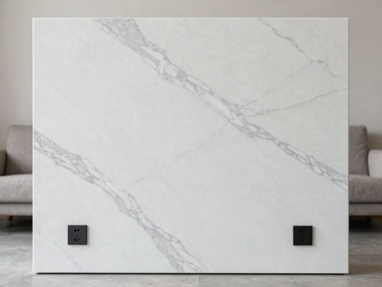 Marble effect panels for effortless luxury