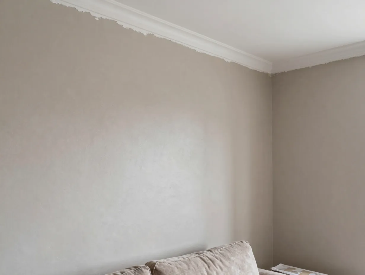 Paint one wall or all of them with a warm neutral