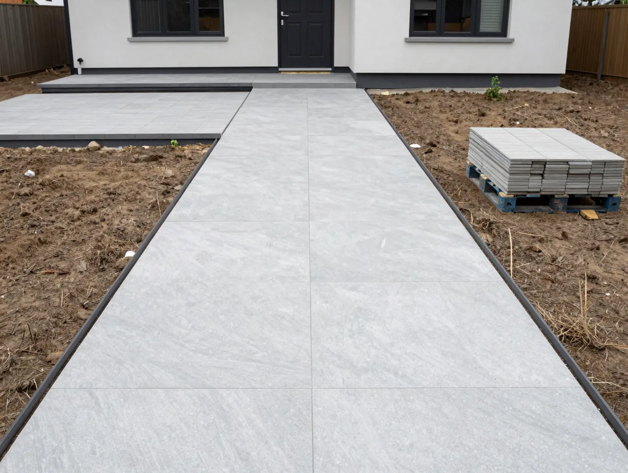 Start with hard landscaping to create permanent structure