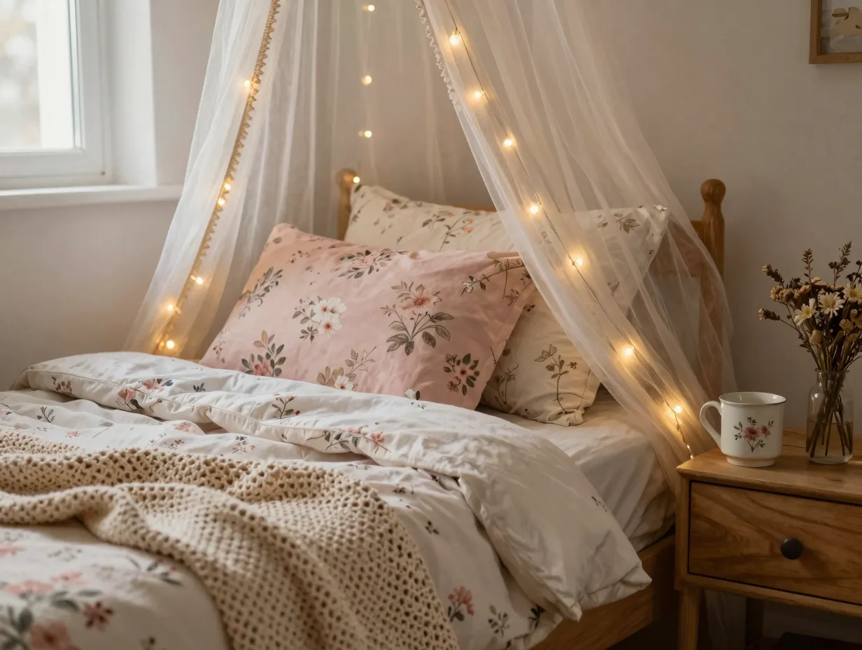 Cottagecore cozy corner