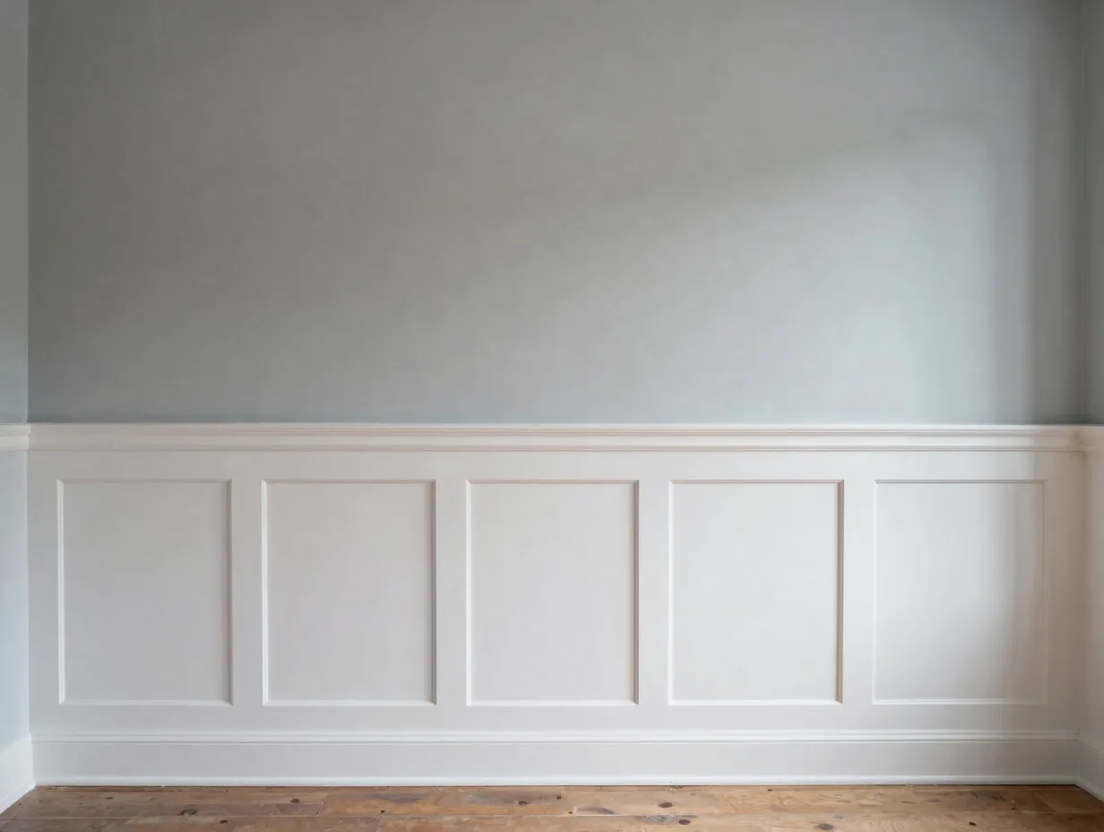 Wainscoting for timeless charm