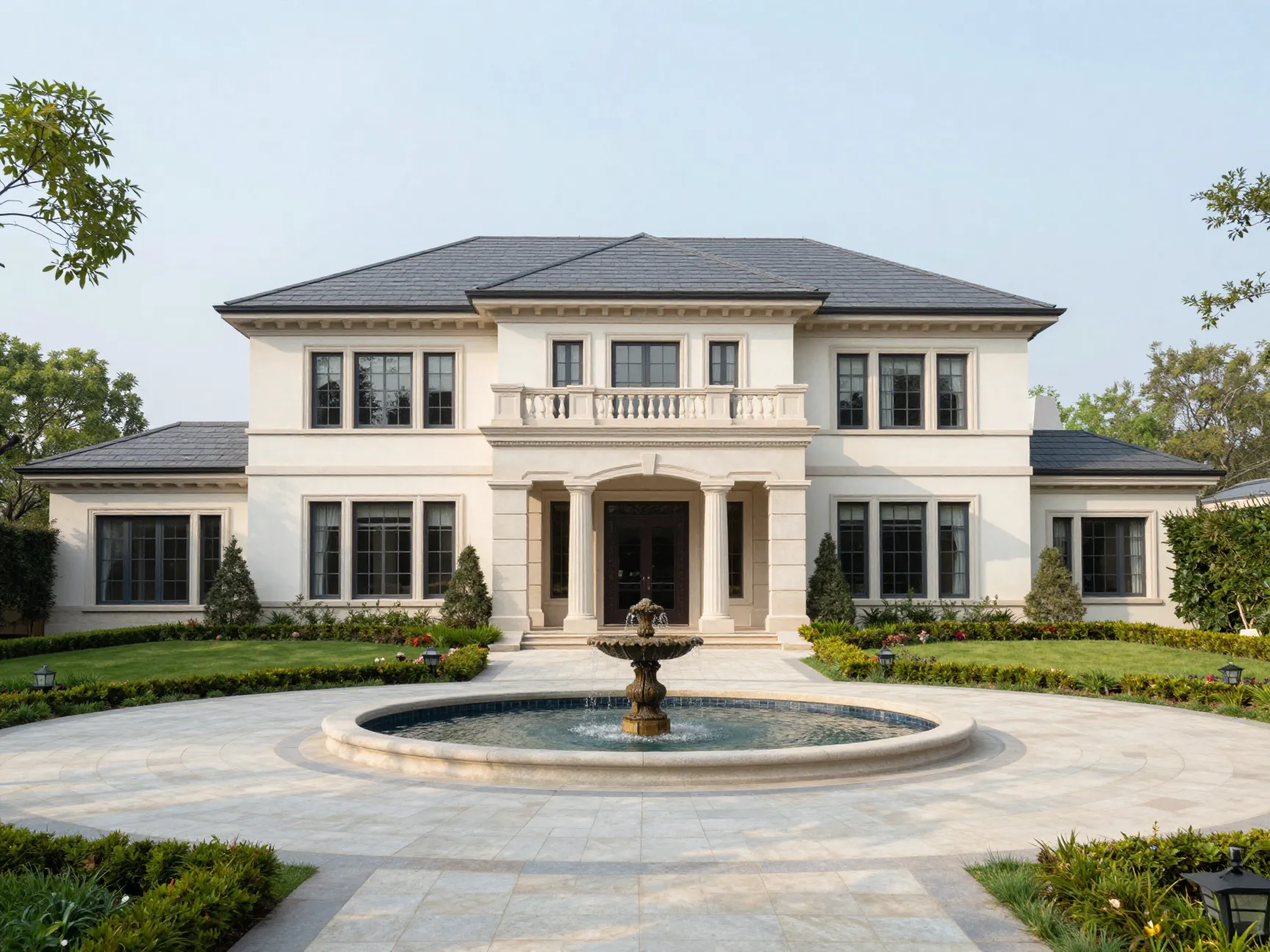 The grand symmetrical estate