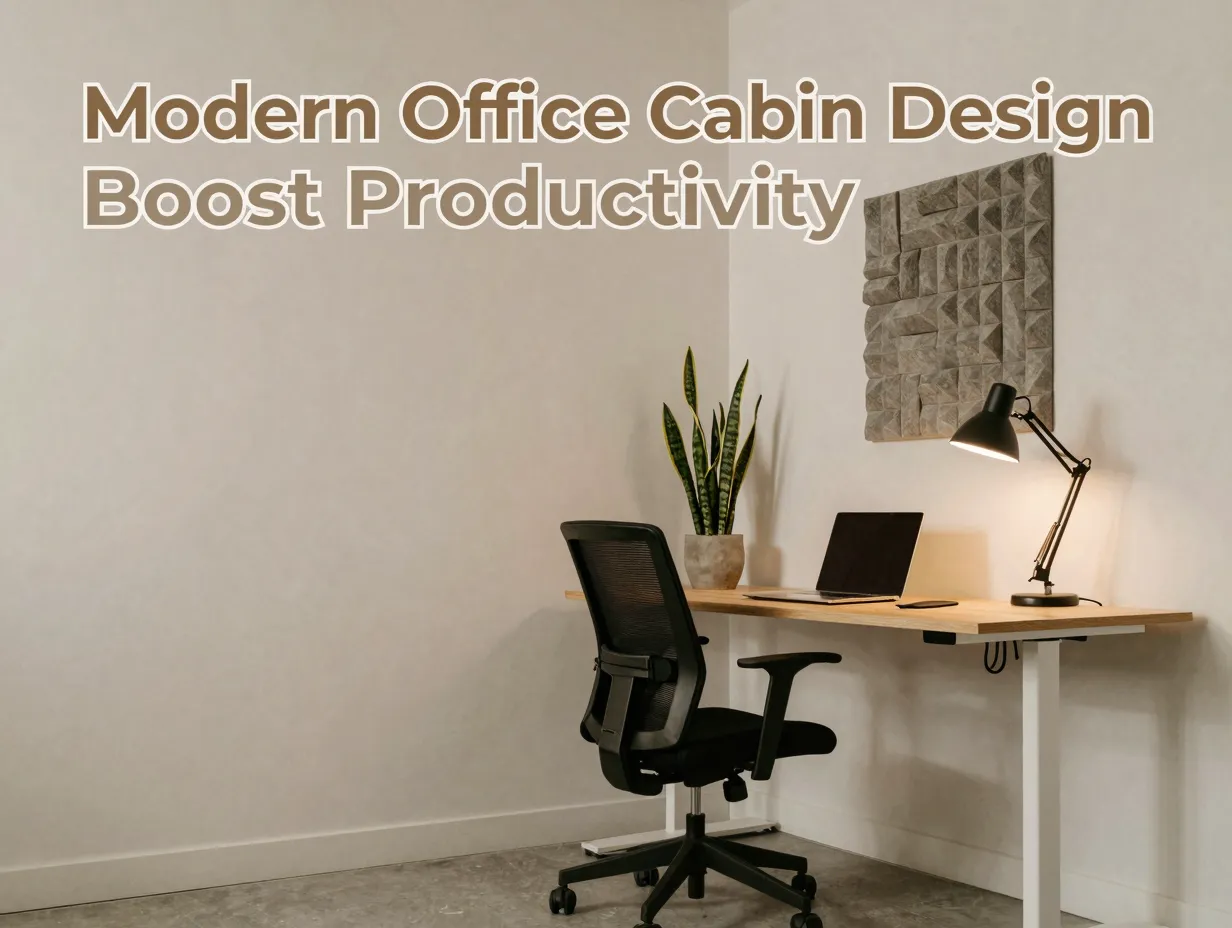 Modern office cabin design boost productivity