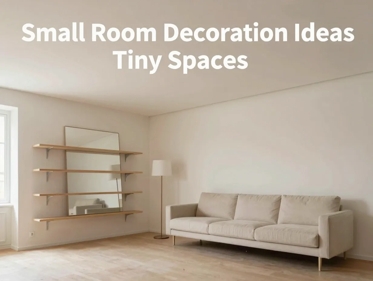 Small room decoration ideas tiny spaces