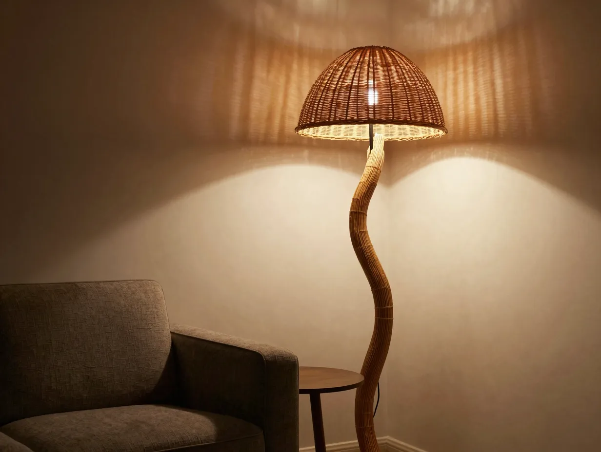 Introduce statement lighting as sculpture