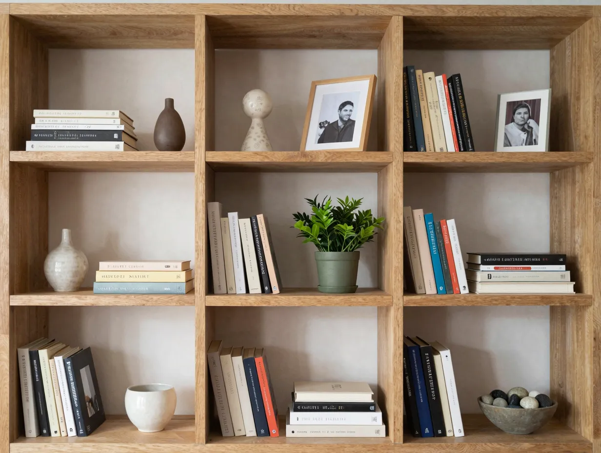 Build a curated shelfscape