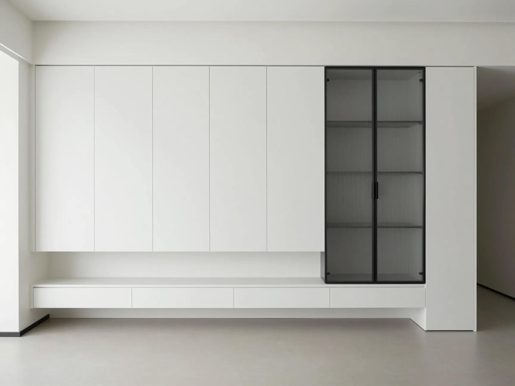 Integrated and concealed storage