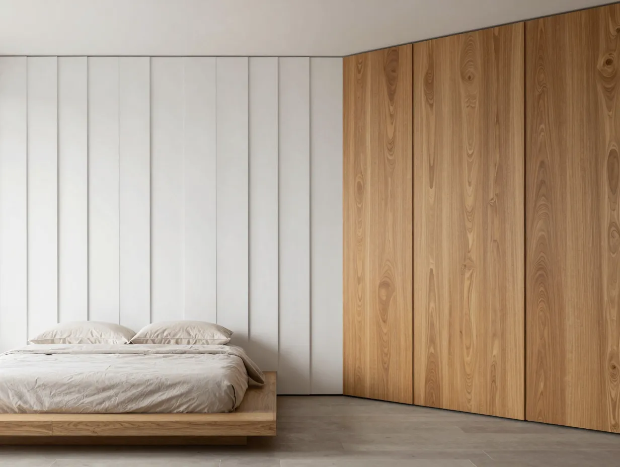 Two tone and layered pvc panel combinations