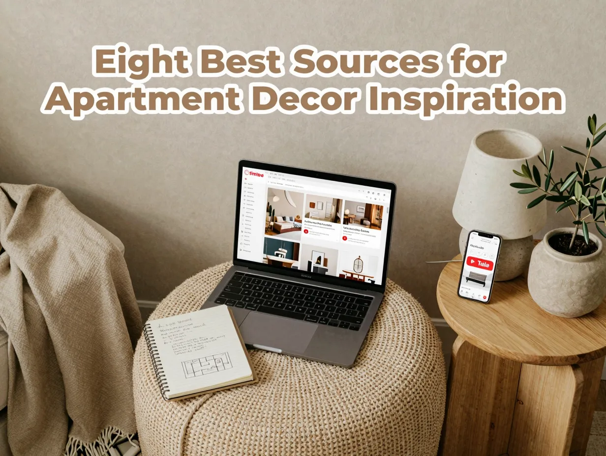 Eight best sources for apartment decor inspiration