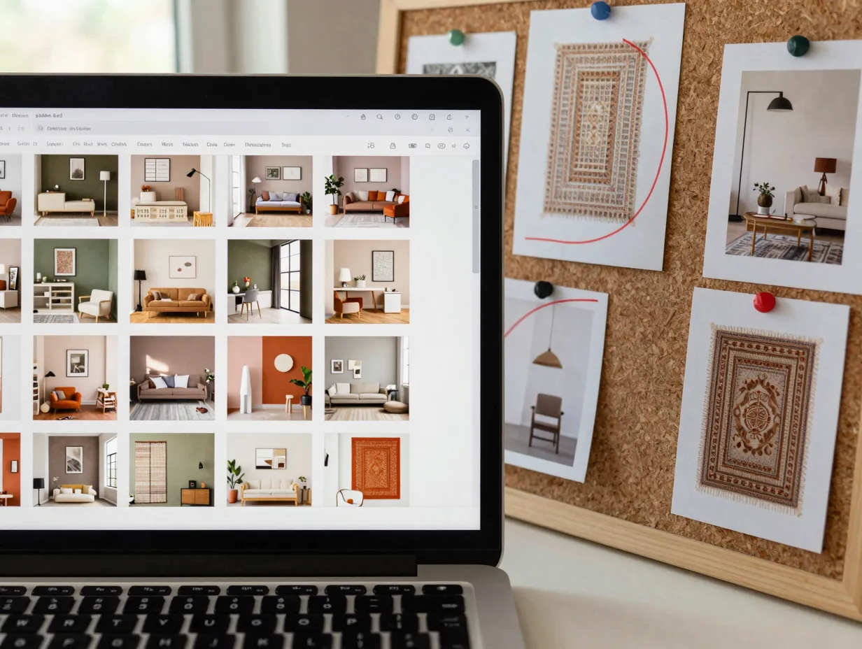 Pinterest boards and saved collections
