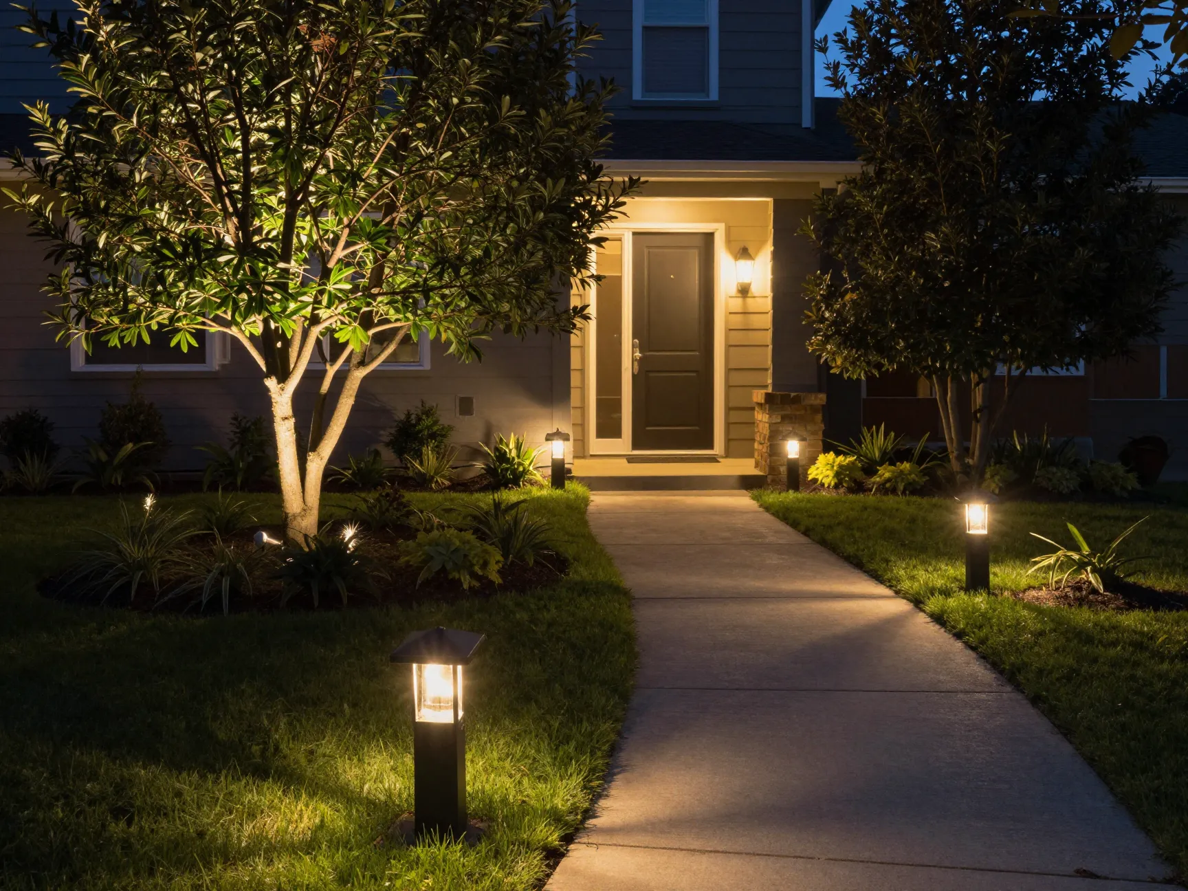 6 use outdoor lighting strategically